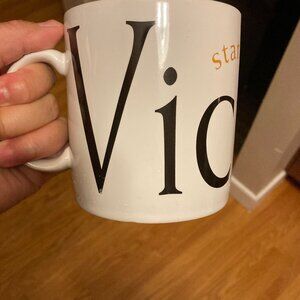 STARBUCKS Victoria BC City Mug Collector Series 1994 Vintage Large Coffee - Rare